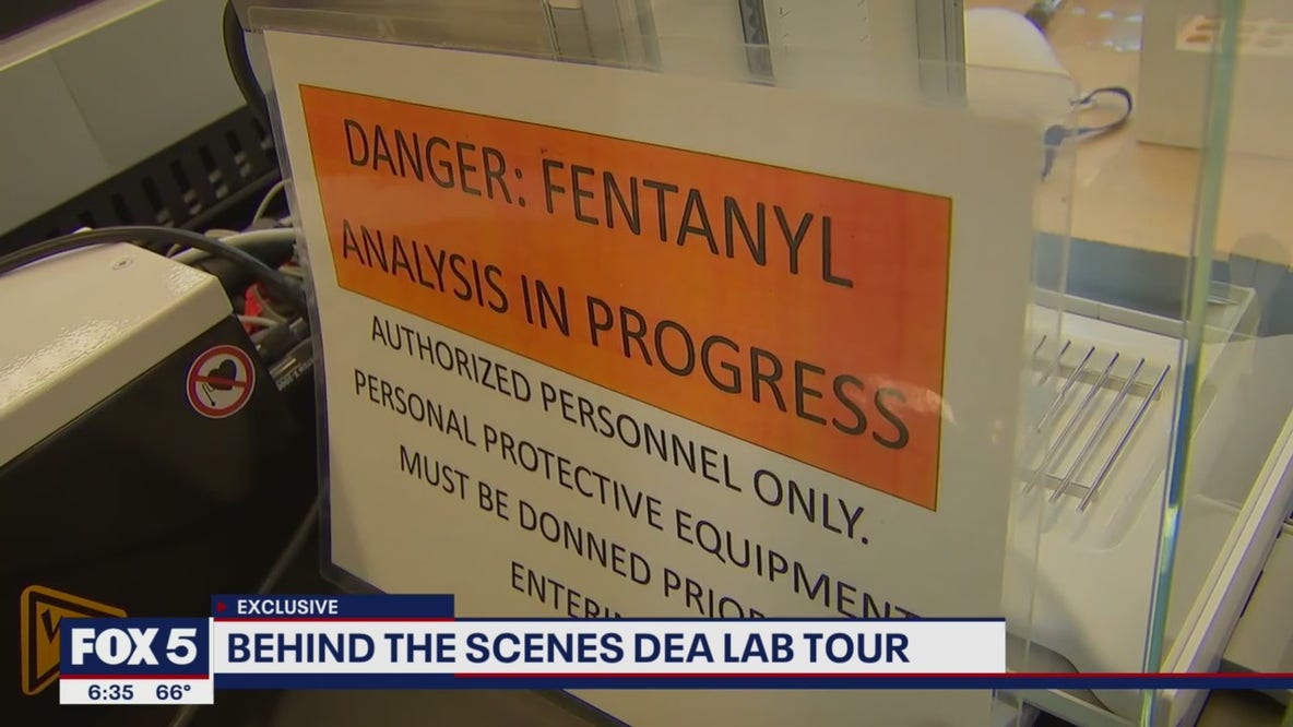 Behind the scenes DEA lab tour